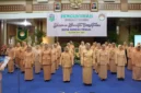 Pengukuhan Pengurus DWP Masa Bakti 2024–2029. (Foto: Prokopim Kota Sungai Penuh)