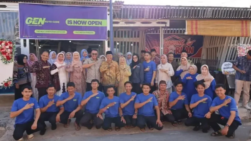 Wali Kota Sungai Penuh Alfin, Resmikan Gen Auto Care.