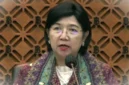 Destry Damayanti diangkat sebagai Pejabat Sementara Gubernur Bank Indonesia (BI) menggantikan Perry Warjiyo. (Tangkapan Layar YouTube)