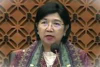 Destry Damayanti diangkat sebagai Pejabat Sementara Gubernur Bank Indonesia (BI) menggantikan Perry Warjiyo. (Tangkapan Layar YouTube)