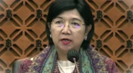 Destry Damayanti diangkat sebagai Pejabat Sementara Gubernur Bank Indonesia (BI) menggantikan Perry Warjiyo. (Tangkapan Layar YouTube)