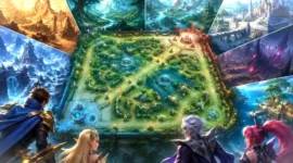 ILustrasi. Land of Dawn Mobile Legends, Wilayah, Lane, dan Fungsinya. (Foto: Ai)