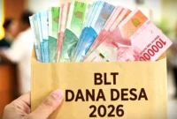 Ilustrasi Pencairan BLT Dana Desa Tahap 3. (Google Gemini)