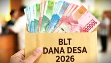 Ilustrasi Pencairan BLT Dana Desa Tahap 3. (Google Gemini)