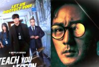 Poster drama Korea 'Teach You a Lesson' dan 'Agent Kim Reactivated'. (Instagram @netflixkr dan soompi.com)