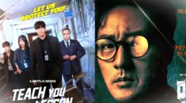 Poster drama Korea 'Teach You a Lesson' dan 'Agent Kim Reactivated'. (Instagram @netflixkr dan soompi.com)