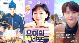 Park Ji Hoon, Kim Go Eun dan Kim Seon Ho masuk nominasi Blue Dragon Series Awards 2026. (Instagram @tvn_drama, @netflixkr)