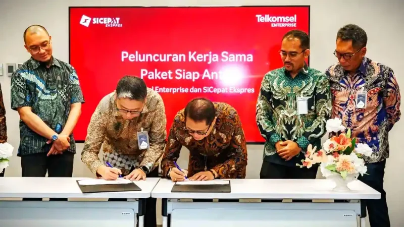 Telkomsel meluncurkan Paket Siap Antar, paket internet khusus kurir hasil kolaborasi dengan SiCepat yang menawarkan kuota hingga 46 GB untuk operasional logistik. ist