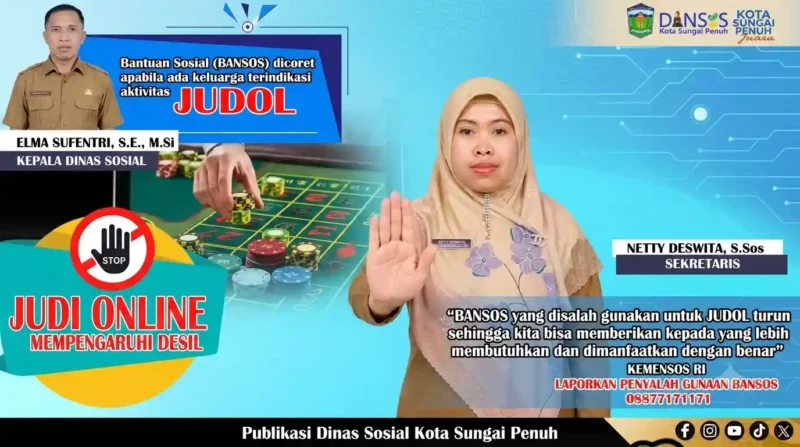 Kolase - Penerima Bansos Ketahuan Judi Online Langsung Dicoret.