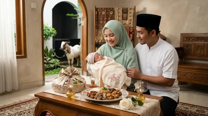 Ilustrasi Panduan Aqiqah Anak Perempuan Sesuai Syariat. Gemini