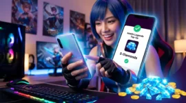 Ilustrasi - Cara Top Up ML Codashop Plus Cashback.