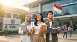 Ilustrasi - Pendaftaran Sekolah Kedinasan STIS 2026. Gemini