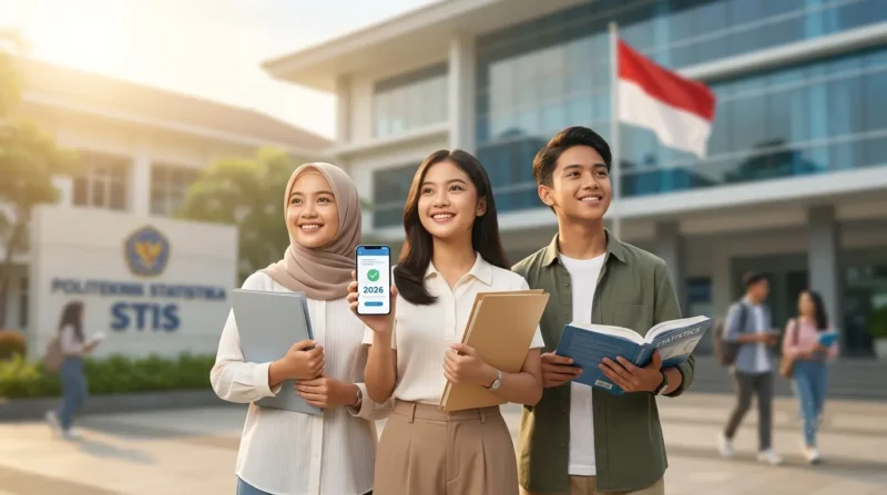 Ilustrasi - Pendaftaran Sekolah Kedinasan STIS 2026. Gemini