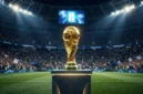 Ilustrasi Trofi Piala Dunia. Gemini