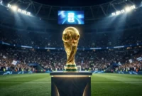 Ilustrasi Trofi Piala Dunia. Gemini