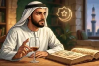 Ilustrasi - Hukum Minum Alkohol Sedikit dalam Islam. Gemini