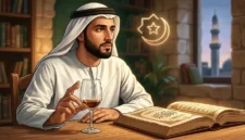 Ilustrasi - Hukum Minum Alkohol Sedikit dalam Islam. Gemini