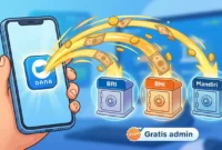 Ilustrasi - Cara Transfer DANA ke BRI, BNI, dan Mandiri.