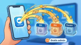 Ilustrasi - Cara Transfer DANA ke BRI, BNI, dan Mandiri.