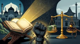 Ilustrasi Pandangan Hukum Islam Terkait Hukuman Mati untuk Koruptor. Gemini
