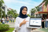 Ilustrasi Cara Daftar dan Cek Kampus Penerima KIP Kuliah 2026. Gemini
