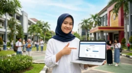 Ilustrasi Cara Daftar dan Cek Kampus Penerima KIP Kuliah 2026. Gemini