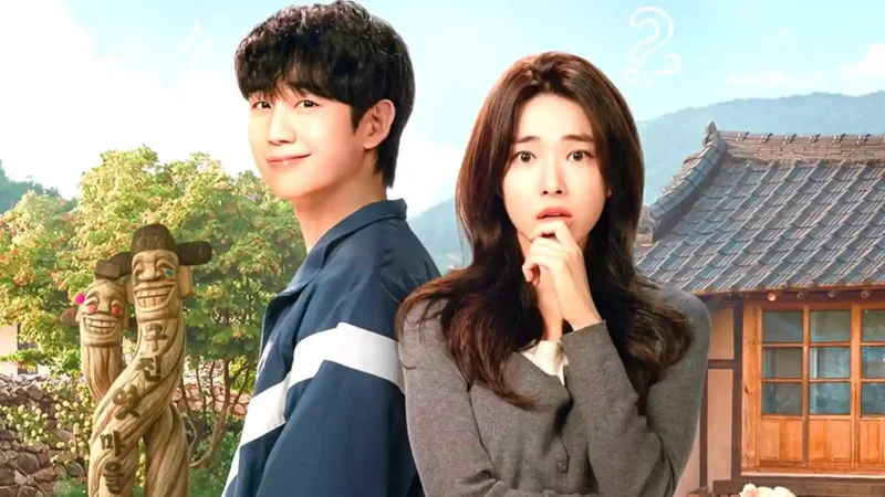 Jung Hae In dan Ha Young di drama Korea Our Sticky Love. (Soompi)