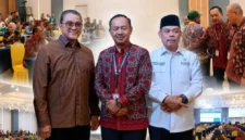 Wakil Bupati Kerinci Muriosn saat menghadiri Bimtek ASWAKADA 2026.