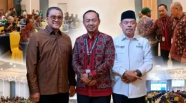 Wakil Bupati Kerinci Muriosn saat menghadiri Bimtek ASWAKADA 2026.