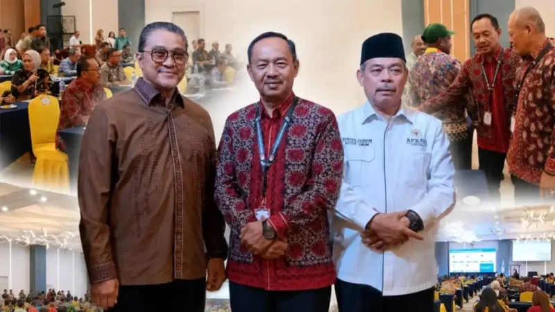 Wakil Bupati Kerinci Muriosn saat menghadiri Bimtek ASWAKADA 2026.