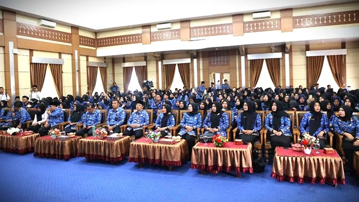 ASN Pemkot Sungai Penuh saat menghadiri Acara.