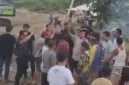 Tangkapan Layar - Warga Kepung dan Halau Polisi dari Area Tambang.