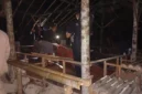 Petugas Gabungan Polres Kerinci saat Membongkar Arena Judi Sabung Ayam di Air Hangat Timur.