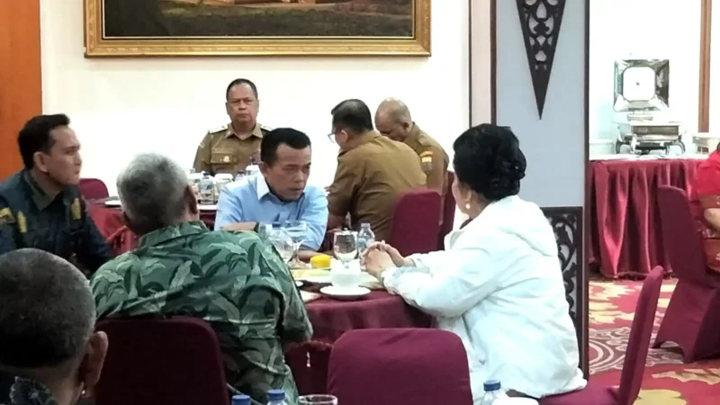 Gubernur Jambi Dr. H. Al Haris, S.Sos., MH menerima audiensi Ketua Umum Dewan Pimpinan Pusat Perwakilan Umat Buddha Indonesia (DPP WALUBI).