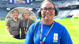 Wellah Hatta, Perempuan Indonesia di Balik Megahnya Final Piala Dunia 2026 (Foto: IG @wellahhatta/tirto)