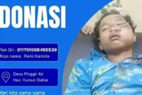 Ulurkan Tangan untuk Ananda Oki.