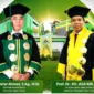 Rektor IAIN Kerinci, Dr. H. Jafar Ahmad, M.Si., dan Ketua Senat IAIN Kerinci, Prof. Dr. KH. Asa'ari, M.Ag.