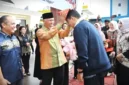 Gubernur Sumbar Mahyeldi Menyambut Kedatangan Kapolda Sumbar Irjen Pol. Djati Wiyoto Abadhy.