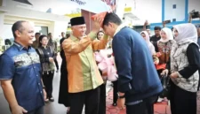 Gubernur Sumbar Mahyeldi Menyambut Kedatangan Kapolda Sumbar Irjen Pol. Djati Wiyoto Abadhy.