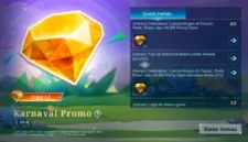 Event Diamond Kuning MLBB Part 2 2026. (Duniagames)