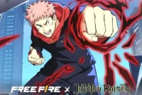 Ilustrasi - Kolaborasi Free Fire x Jujutsu Kaisen.