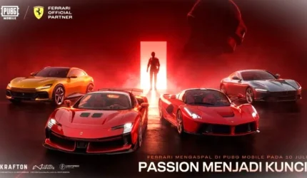 PUBG Mobile x Ferrari: Bawa Supercar dan Mobil F1