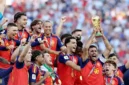 Dengan kemenangan ini, Spanyol kembali mengulang era kejayaan mereka di akhir 2000-an dan awal 2010-an. (REUTERS/Amanda Perobelli)
