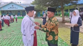 Kepala MTsN 1 Kota Sungai Penuh Soni indra Membuka MMATAMUDA.