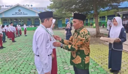 MTsN 1 Kota Sungai Penuh Sambut Ratusan Murid Baru Lewat MATAMUDA