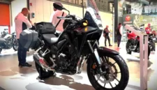 Honda NX500 di EICMA 2025. (KOMPAS.com)