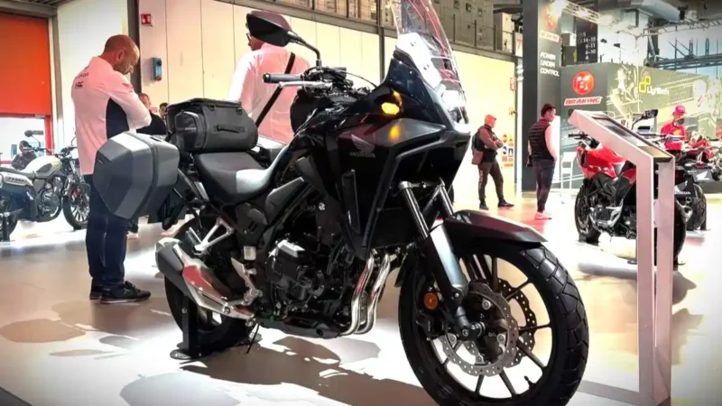 Honda NX500 di EICMA 2025. (KOMPAS.com)