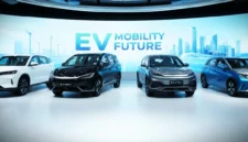 Komparasi mobil listrik terlaris Rp 300 jutaan. (Dok. Gemini)