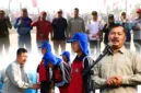 Kolase Bupati Kerinci Monadi saat Memimpin Gerakan Pembagian Bendera Merah Putih dan Pelepasan Paskibraka Kerinci yang Akan Bertugas di Provinsi Jambi.