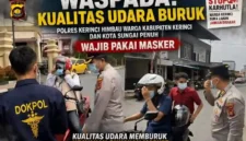 Polres Kerinci Sebar 700 Masker Gratis.